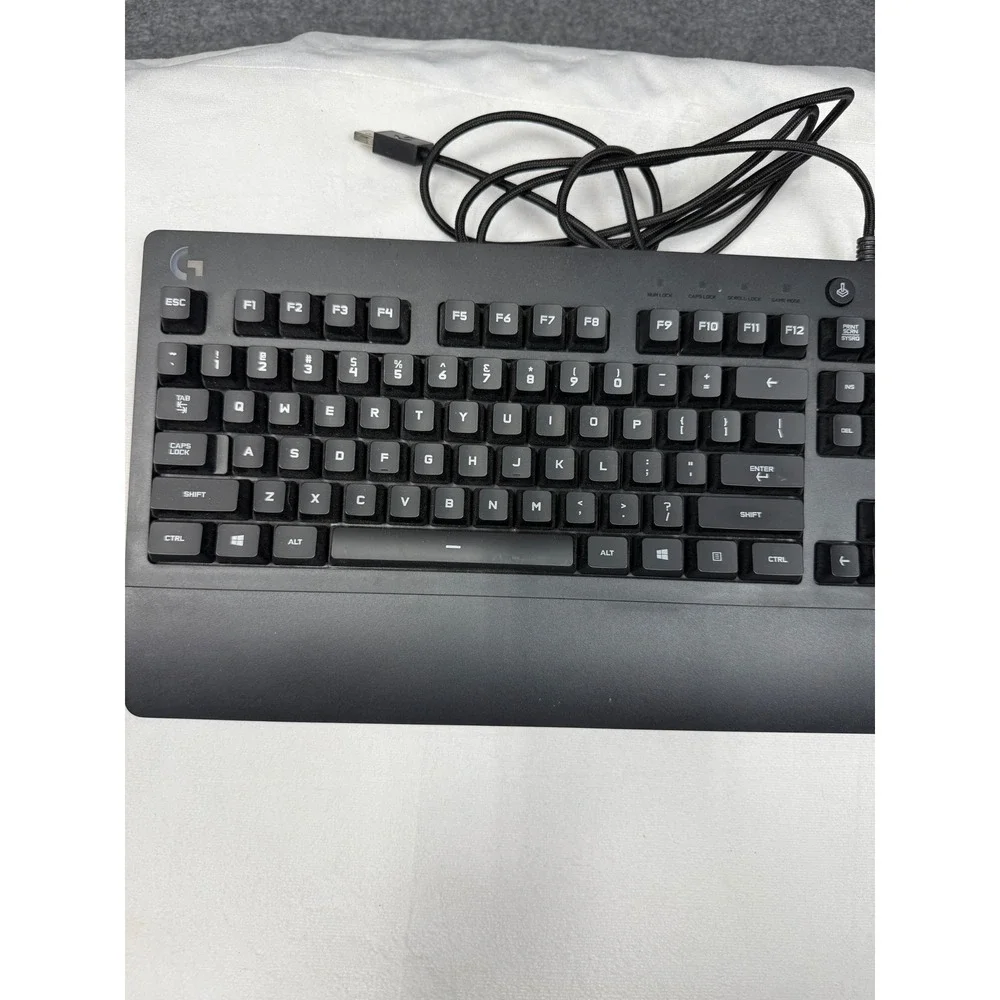 Logitech‎ G213 Prodigy Wired Gaming Keyboard RGB Black Y-U0029 Spill-Resistant